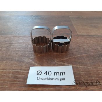 LINZERKISZÚRÓ rm. alsó-felső, átm: 4 cm