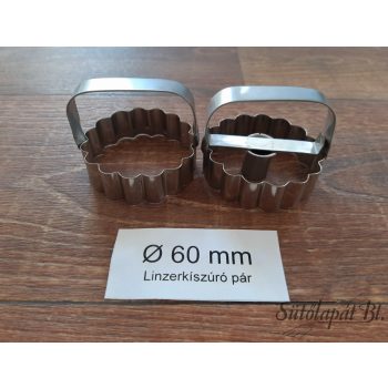 LINZERKISZÚRÓ rm. alsó-felső, átm: 6 cm