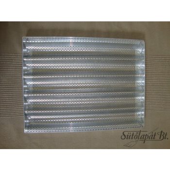 BAGETT LEMEZ, 400x600/8 H, hsz: 40 mm, közökkel