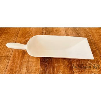 LISZTLAPÁT, műanyag,szögletes talp, kb 1,5 kg-os, 31 cm 