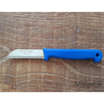 VETŐKÉS sima, Solingen, 6 cm, kék nyél