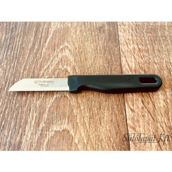 VETŐKÉS sima, Solingen, 6 cm, fekete nyél