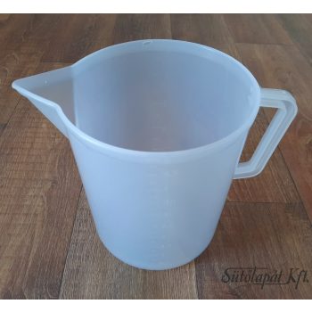 MÉRŐEDÉNY S, műanyag, 5 literes 